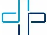 Das Bild zeigt ein stilisiertes blaues Kreuz-Symbol mit einem nach unten verlängerten vertikalen Balken. Es scheint ein Logo für eine gesundheitsbezogene Organisation zu sein.