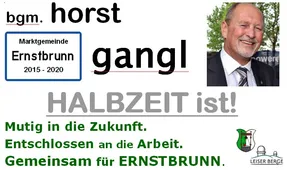 Halbzeit ist - bgm horst gangl