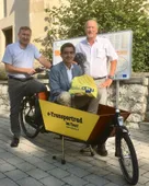 Übergabe e-Lastenrad