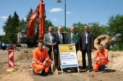 Spatenstich OD Merkersdorf Süd