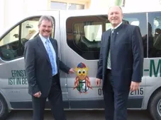 LR Mag. Karl Wilfing und Vzbgm. Horst Gangl