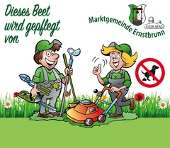 Blumenbeet-Pflege