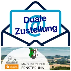 Duale ZUSTELLUNG in der Marktgemeinde ERNSTBRUNN