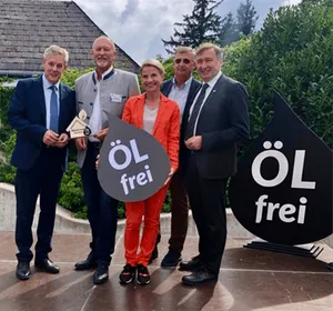Auszeichnung "RAUS aus dem ÖL"