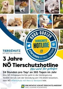 NÖ Tierschutz-HOTLINE