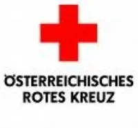 Das Bild zeigt das Logo des Österreichischen Roten Kreuzes, mit einem roten Kreuzsymbol auf weißem Hintergrund und dem Text 'Österreichisches Rotes Kreuz' in schwarz darunter.