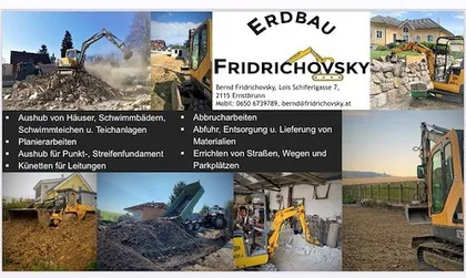 Eine Collage von Bildern, die verschiedene Bauaktivitäten zeigen, einschließlich des Abrisses von Häusern, Ausgrabungen und der Verwendung von Maschinen wie Baggern und Bulldozern.