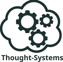 Ein Wolkenlogo mit drei Zahnrädern im Inneren. Die Zahnräder haben unterschiedliche Größen und sind miteinander verbunden.