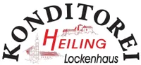 Ein Logo für AdITon HEILING Lockenhaus mit einer Burg und Gebäuden im Hintergrund.