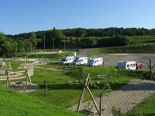 Outdoors, Grass, Plant, Nature, Scenery, Car, Truck, Pasture, Sheep, Housing