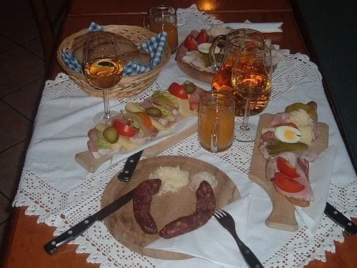 Dining Table, Furniture, Table, Food, Meal, Cutlery, Fork, Dish, Glass, Tablecloth