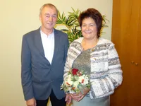Flower, Flower Arrangement, Flower Bouquet, Adult, Male, Man, Person, Bride, Female, Woman