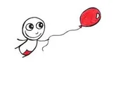 Balloon, Toy, Face, Head, Person, Art